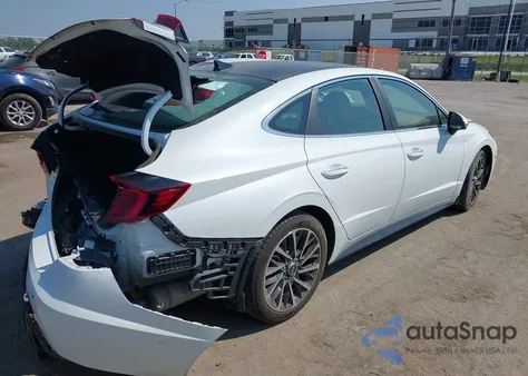 2020 Hyundai Sonata Limited from USA, damaged, VIN 5NPEH4J27LH040928